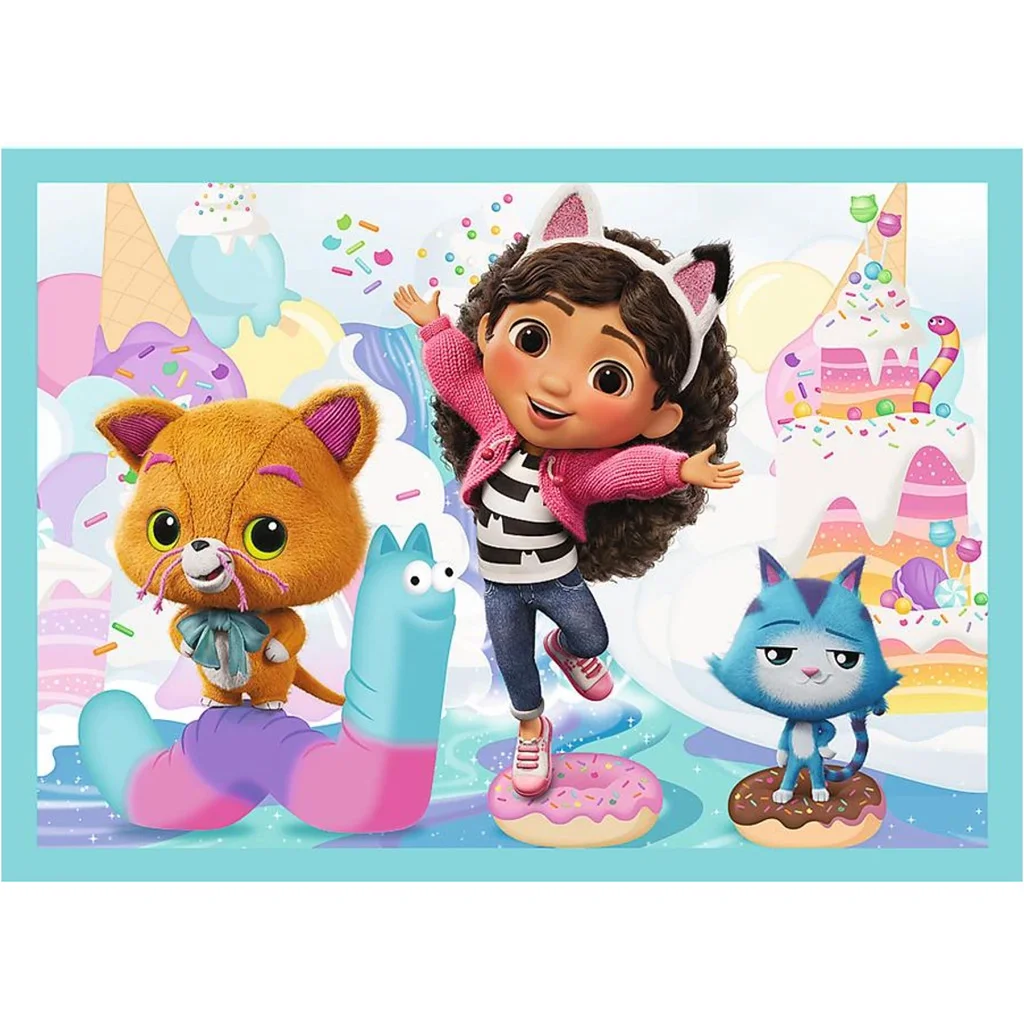 Gabi babaháza 4 az 1-ben 35-48-54-70db-os puzzle - Trefl kép 2