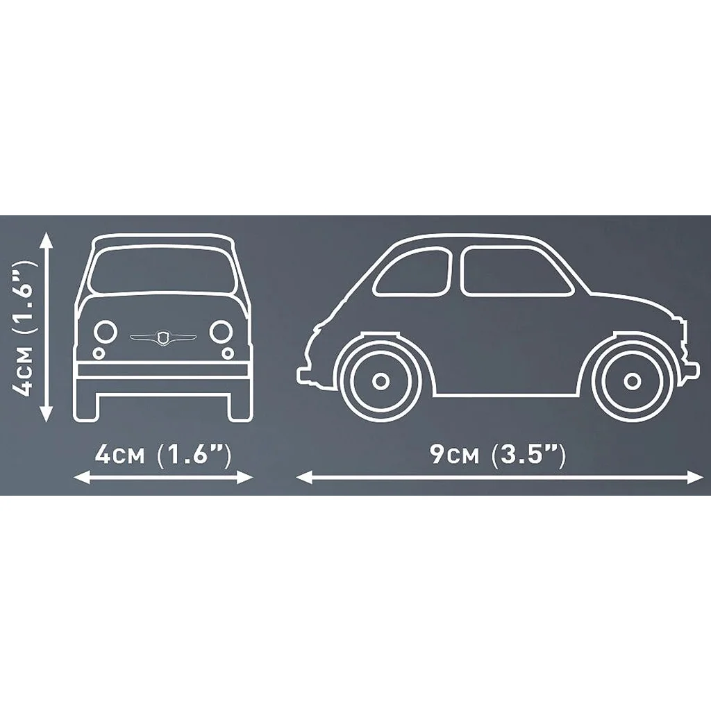 COBI: Fiat Abarth 595 építőjáték (24514) kép 3