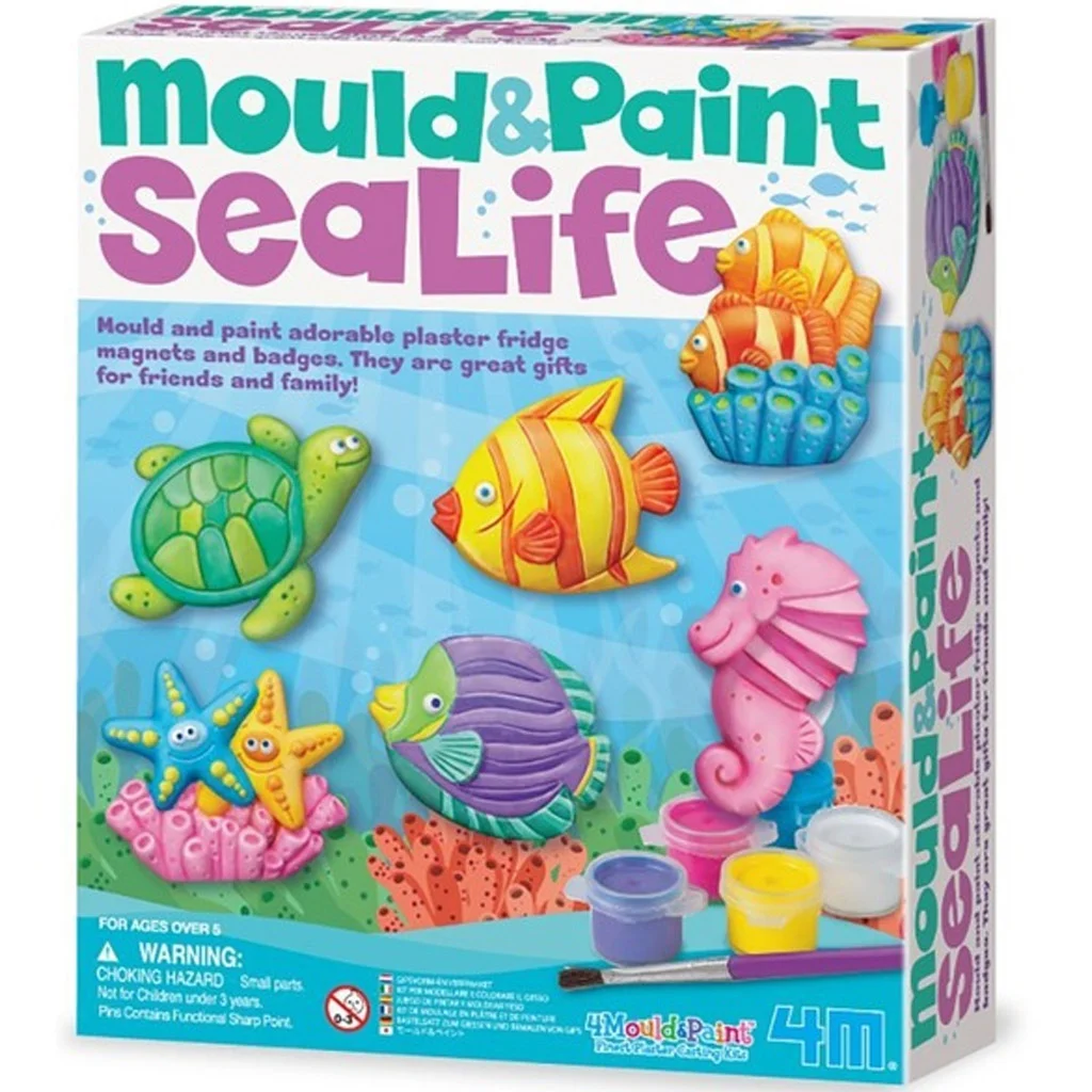 4M Tengeri állatok gipszkiöntő készlet