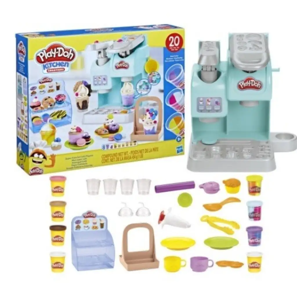 Play-Doh: Kitchen Creations Kávé készítő gyurma szett - Hasbro kép 2