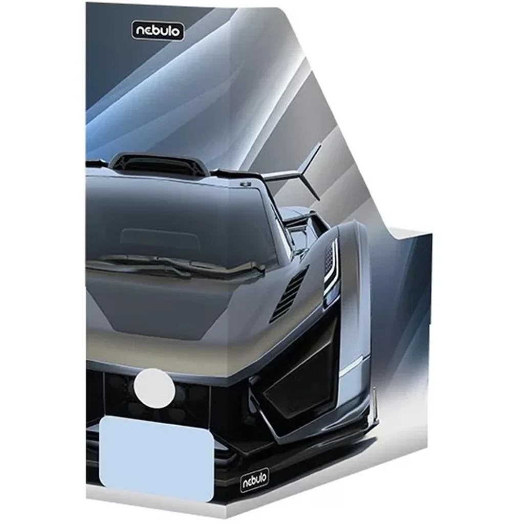 Nebulo: Karton irattartó papucs Sportautó