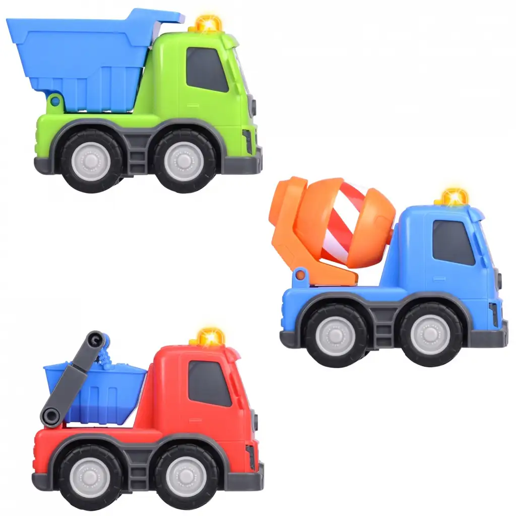 ABC Volvo Trucky városi munkagépek több változatban 13 cm - Simba Toys kép 4