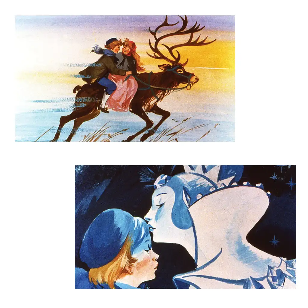 Andersen: A hókirálynő diafilm kép 2