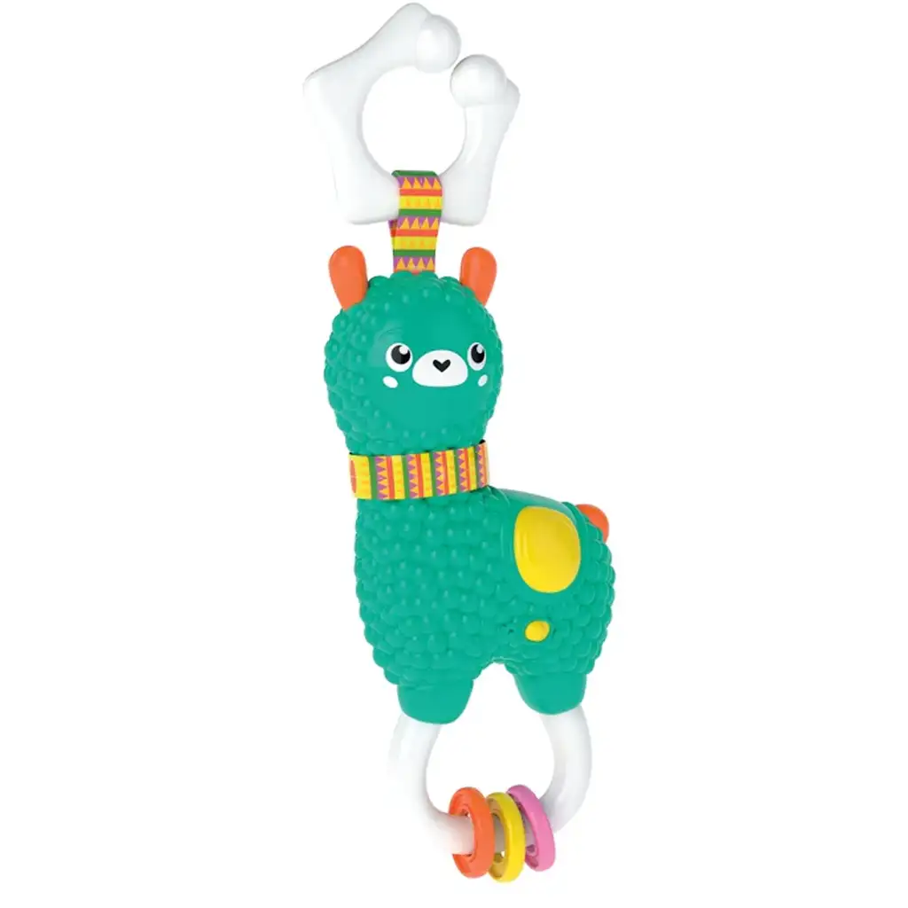 Boldog alpaka interaktív csörgő fénnyel és hanggal - Clementoni kép 2