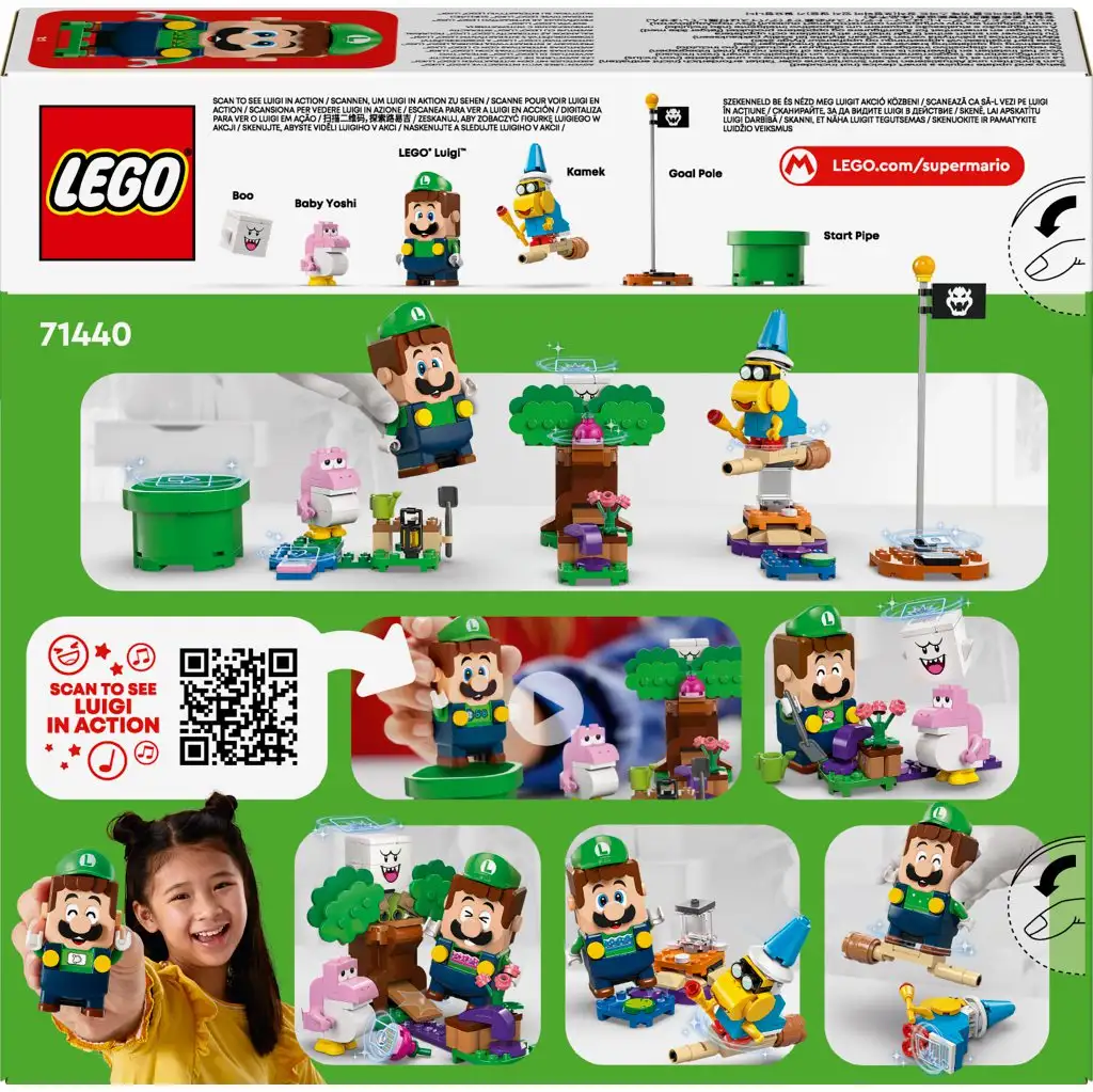 LEGO® Super Mario™: Kalandok az interaktív Luigi figurával (71440) kép 5