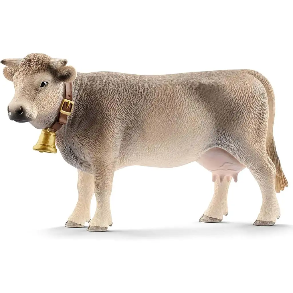 Schleich: Barna szarvasmarha tehén figura (13874)