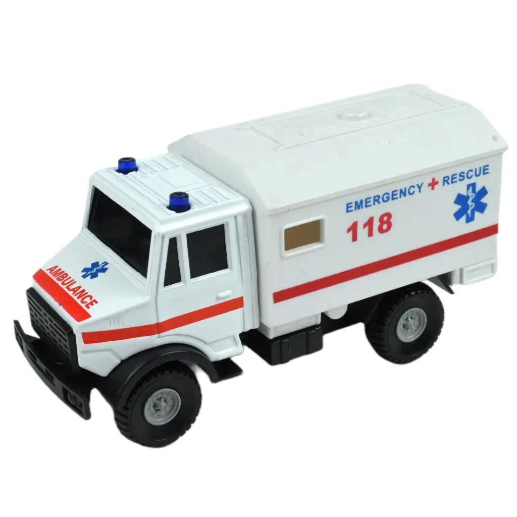 Die-Cast: Óriás rendvédelmi kisautó szett kiegészítőkkel kép 2