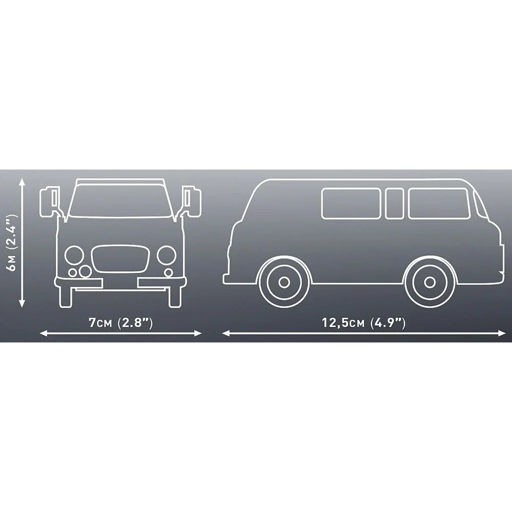 COBI: Barkas B1000 mikrobusz építőjáték (24600) kép 4