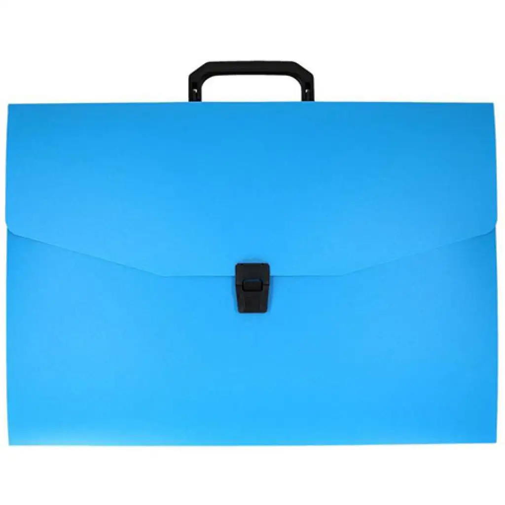 Spirit: Kék, csatos irattartó mappa A3 fogantyúval