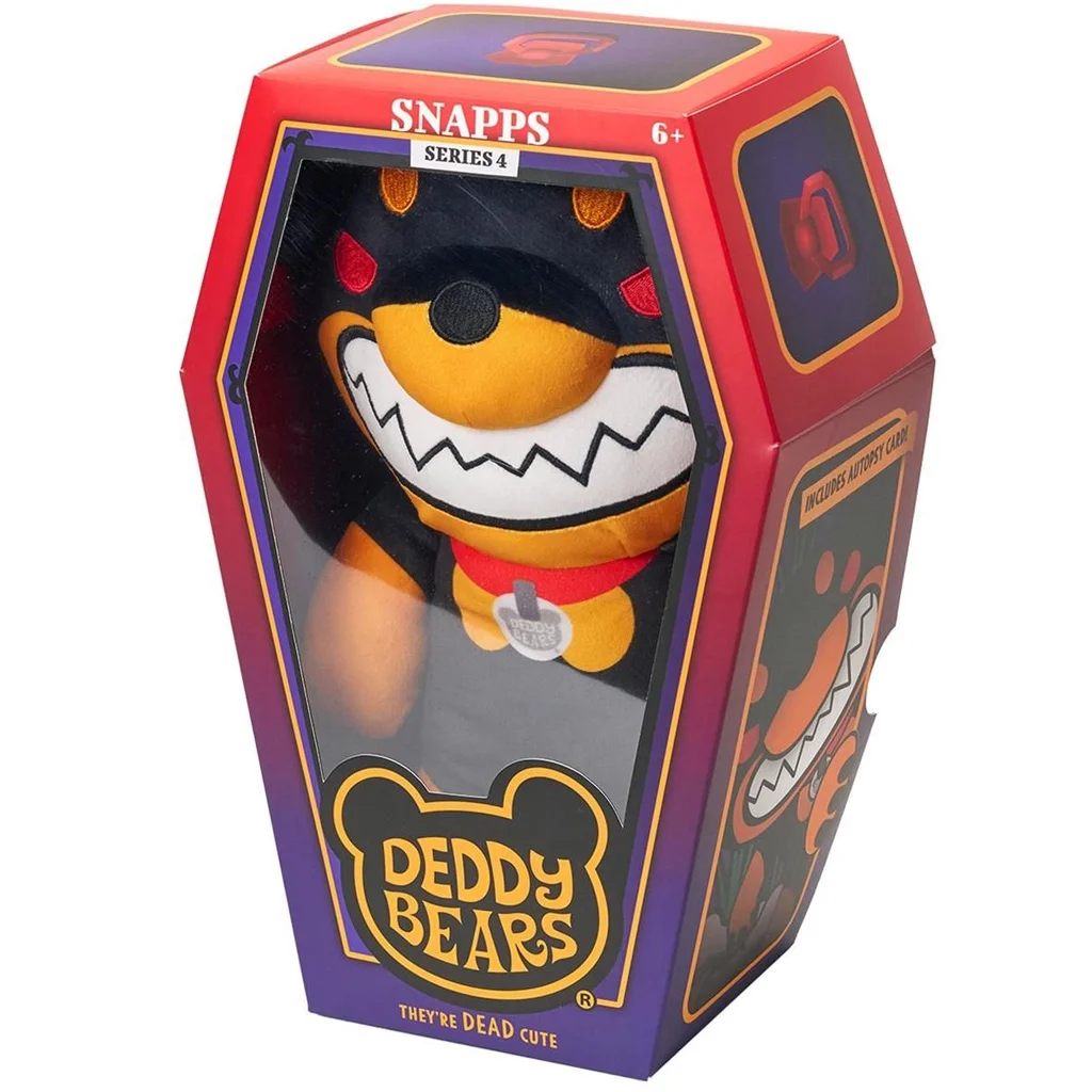 Deddy Bear Hank plüss koporsóban, 4. sorozat, 30 cm-es - Snappers kép 2