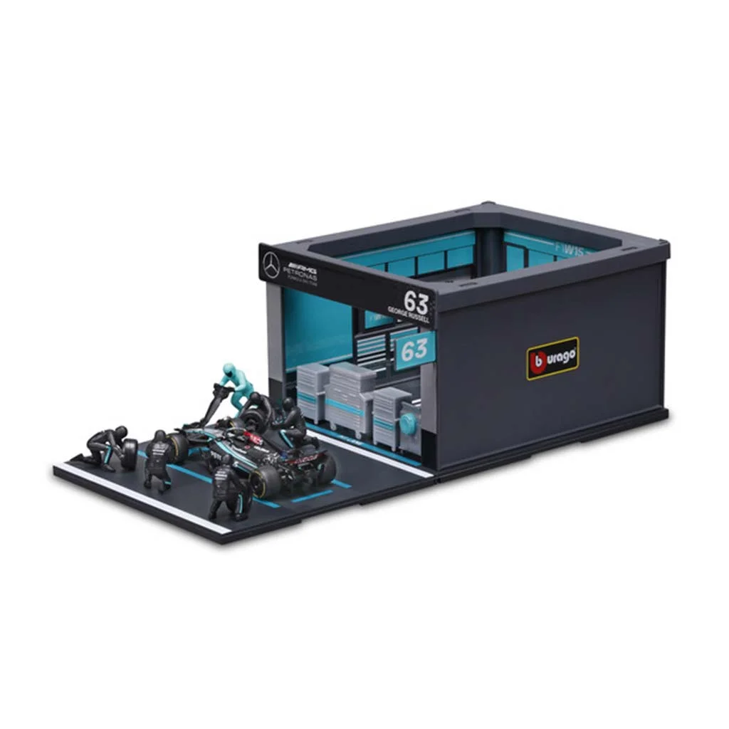 Bburago: F1 versenyautó 1/43 - MB AMG W15 E Performance boxutca kép 3