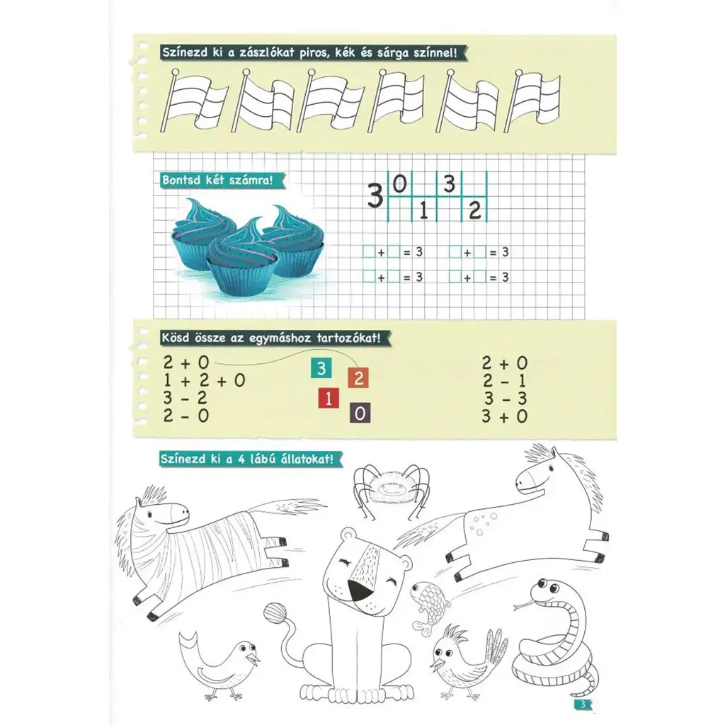 Tanoda - Gyakorlófeladatok elsősöknek 2. kép 3