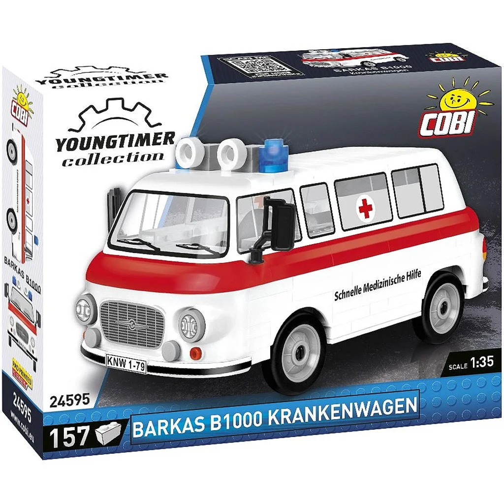 COBI: Barkas B1000 mentőautó építőjáték (24595)
