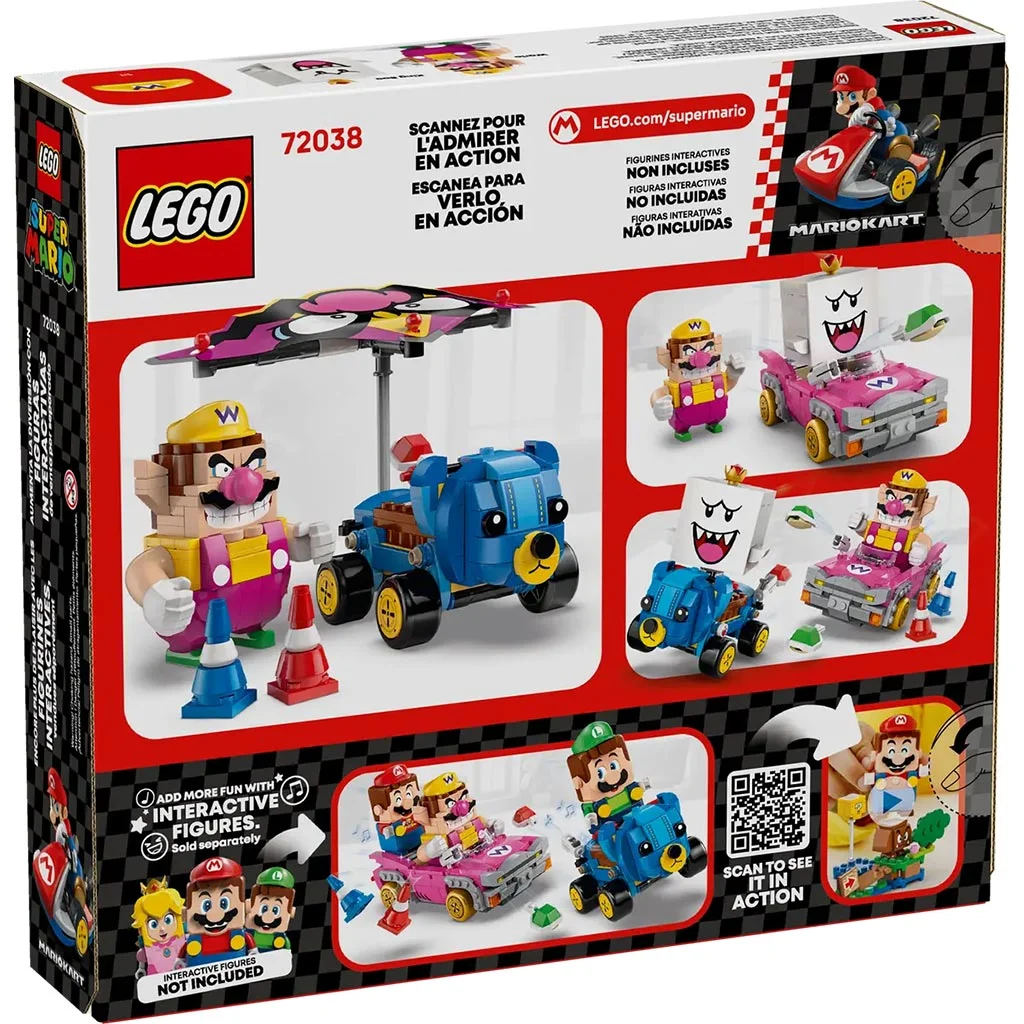 LEGO® Super Mario™: Mario Kart™ – Wario és King Boo (72038) kép 8
