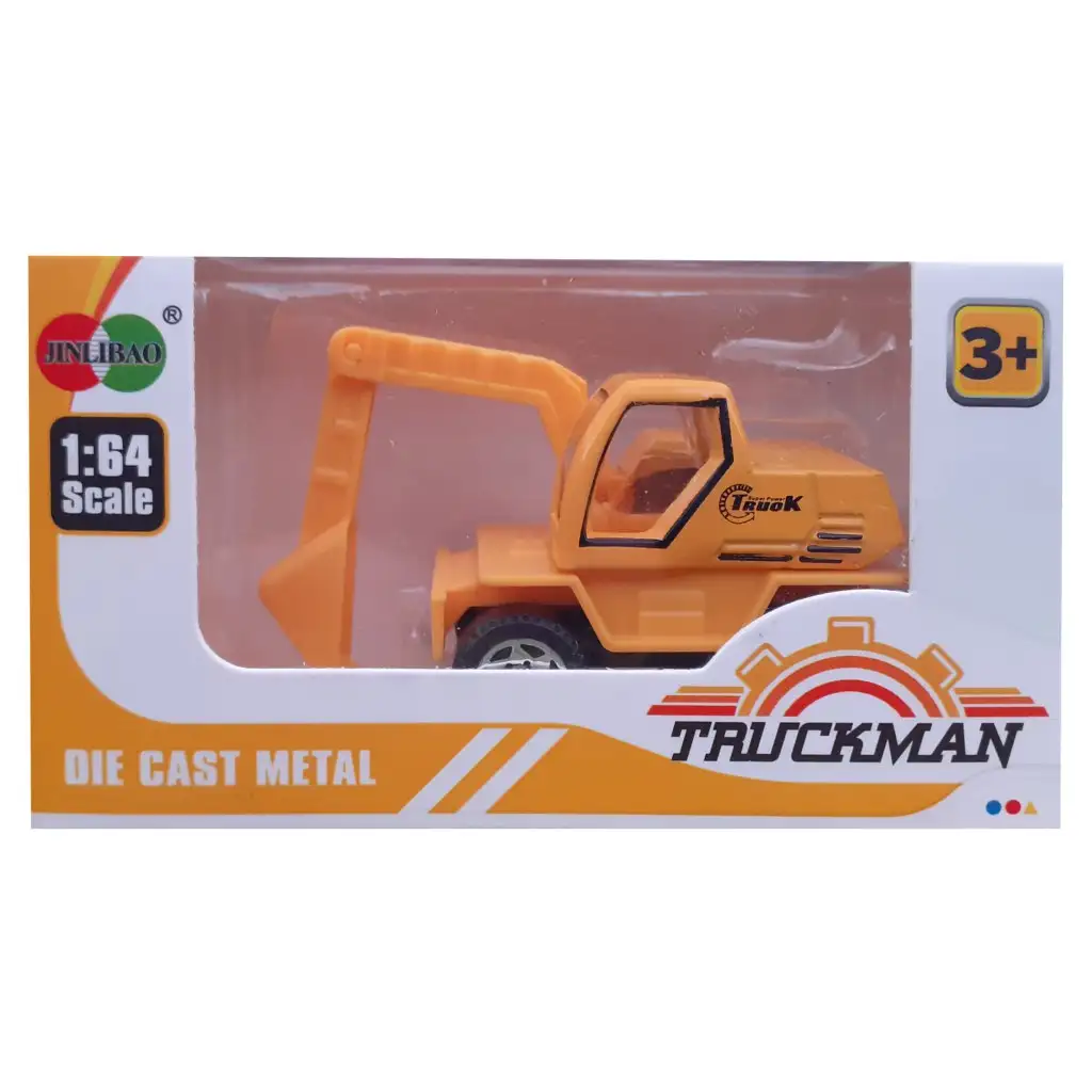 TruckMan: Építőipari kamion többféle változatban 6,5cm 1db kép 12