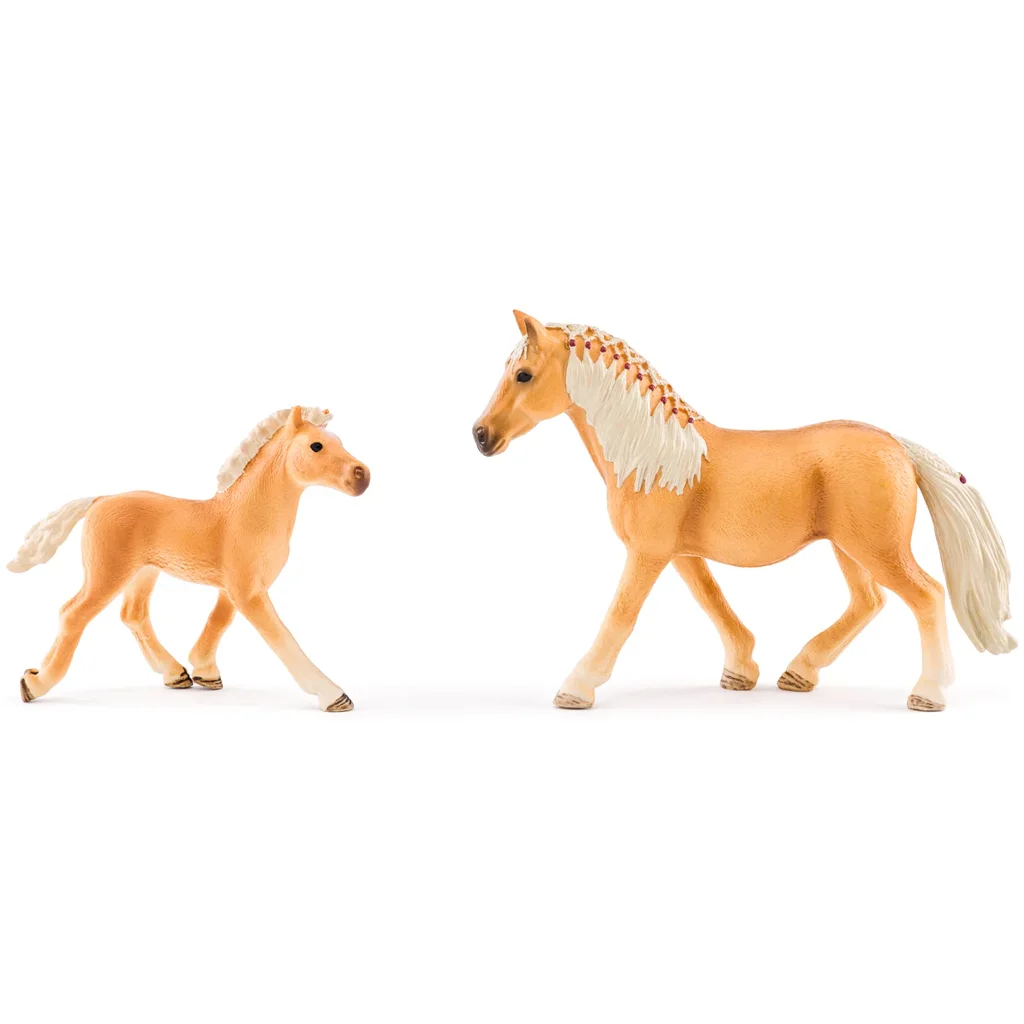 Faunica: Fa lovarda ló figurákkal 3db-os játékszett – Woodyland kép 3