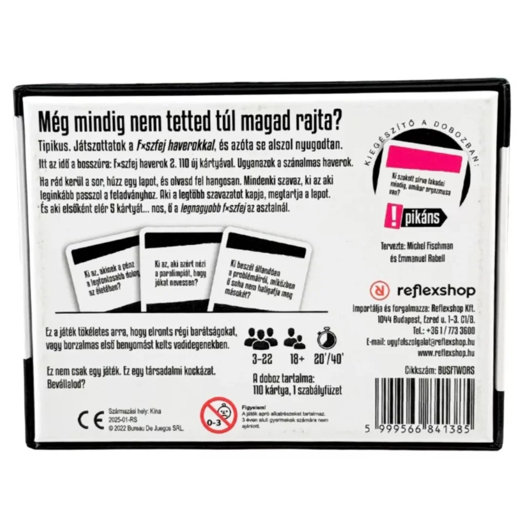Fxszfej haverok 2 társasjáték kép 3