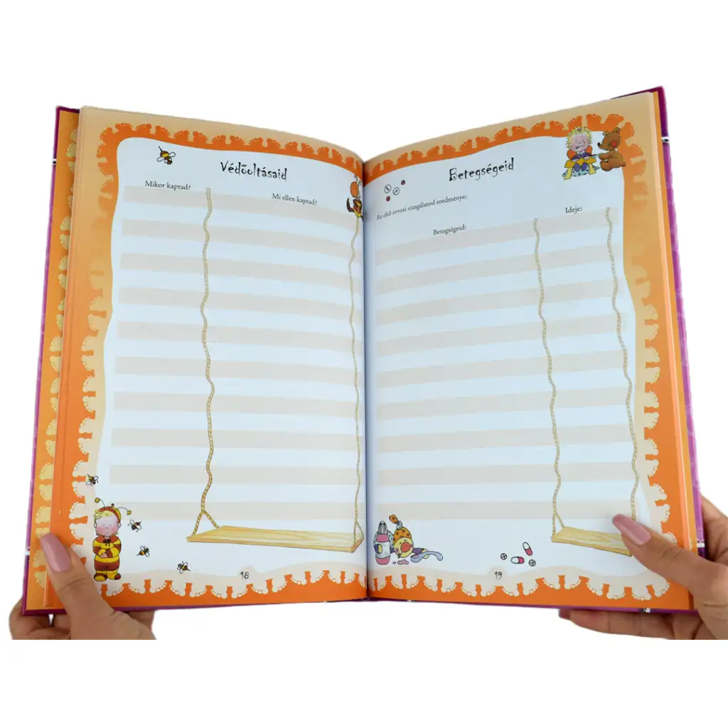 Lányos babanapló kép 6