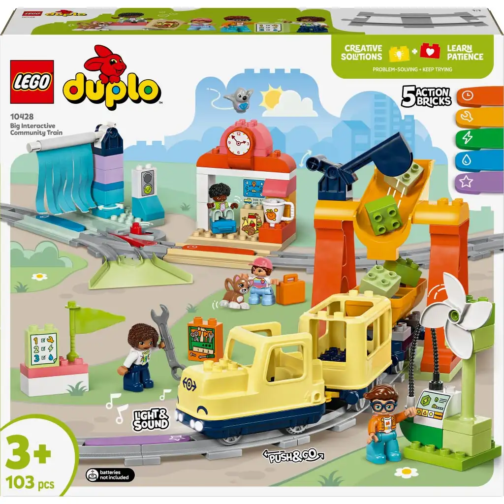 LEGO® DUPLO®: Nagy interaktív vonat (10428)