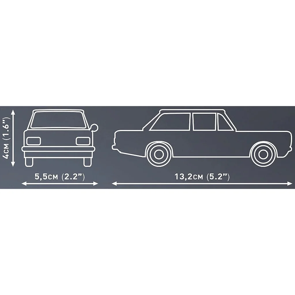 COBI: Opel Rekord C Fekete Özvegy építőjáték (24597) kép 4