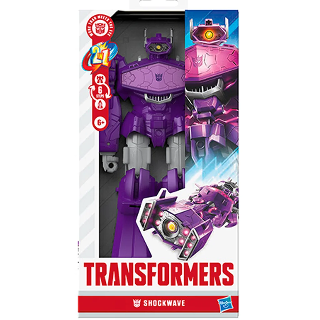 Transformers: Authentics Titan Changer Shockwave átalakítható robotfigura - Hasbro