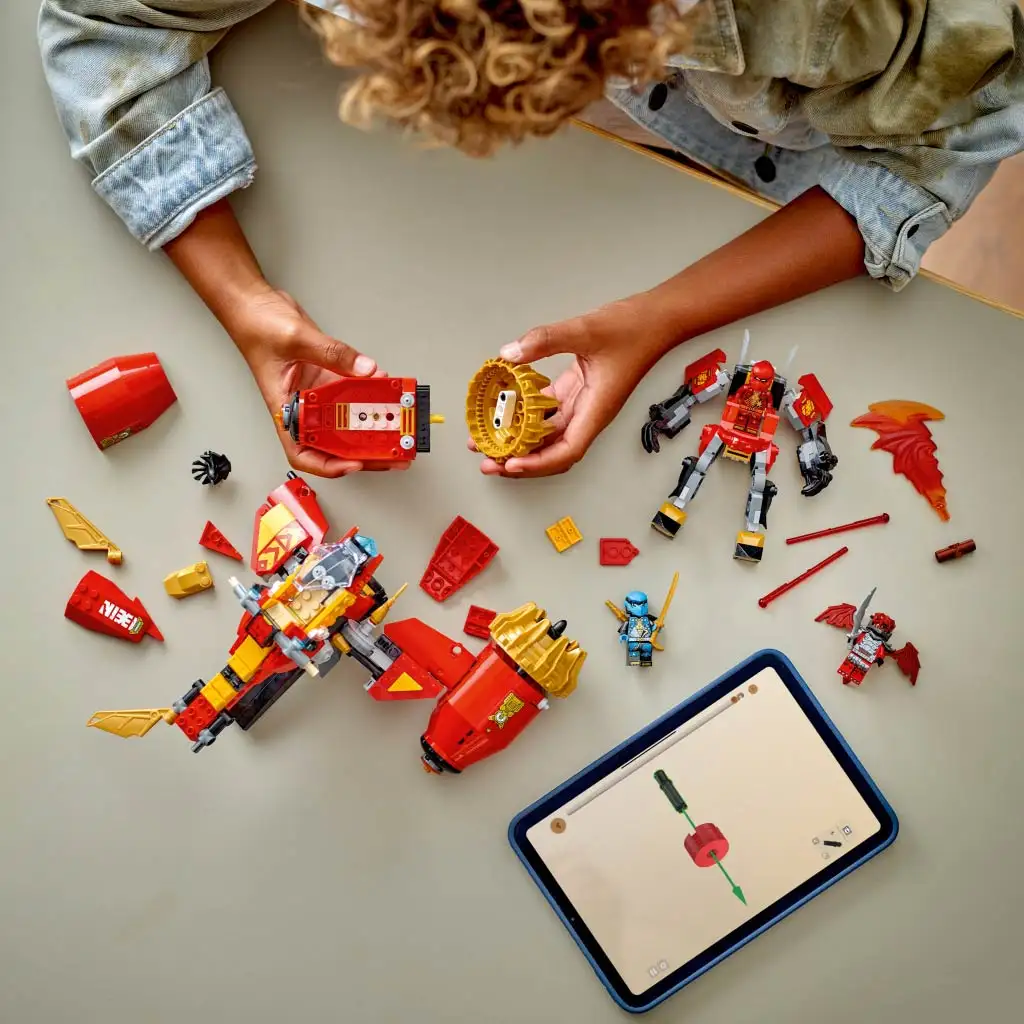 LEGO® Ninjago: Kai viharjáró robotja (71830) kép 3