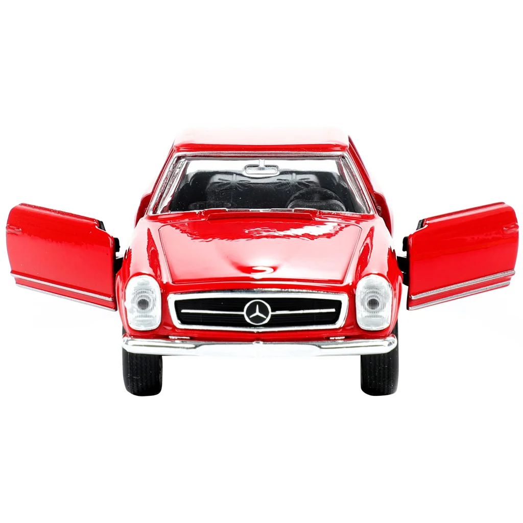 Welly: Mercedes-Benz 1963 230SL fém kisautó modell többféle változatban 11cm kép 5