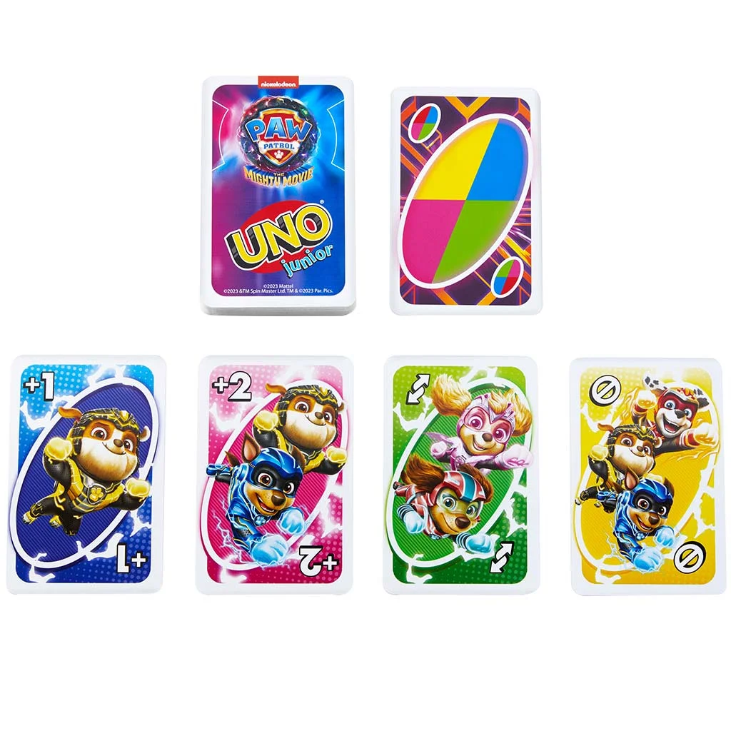 UNO Junior: Mancs Őrjárat kártyajáték - Mattel kép 4