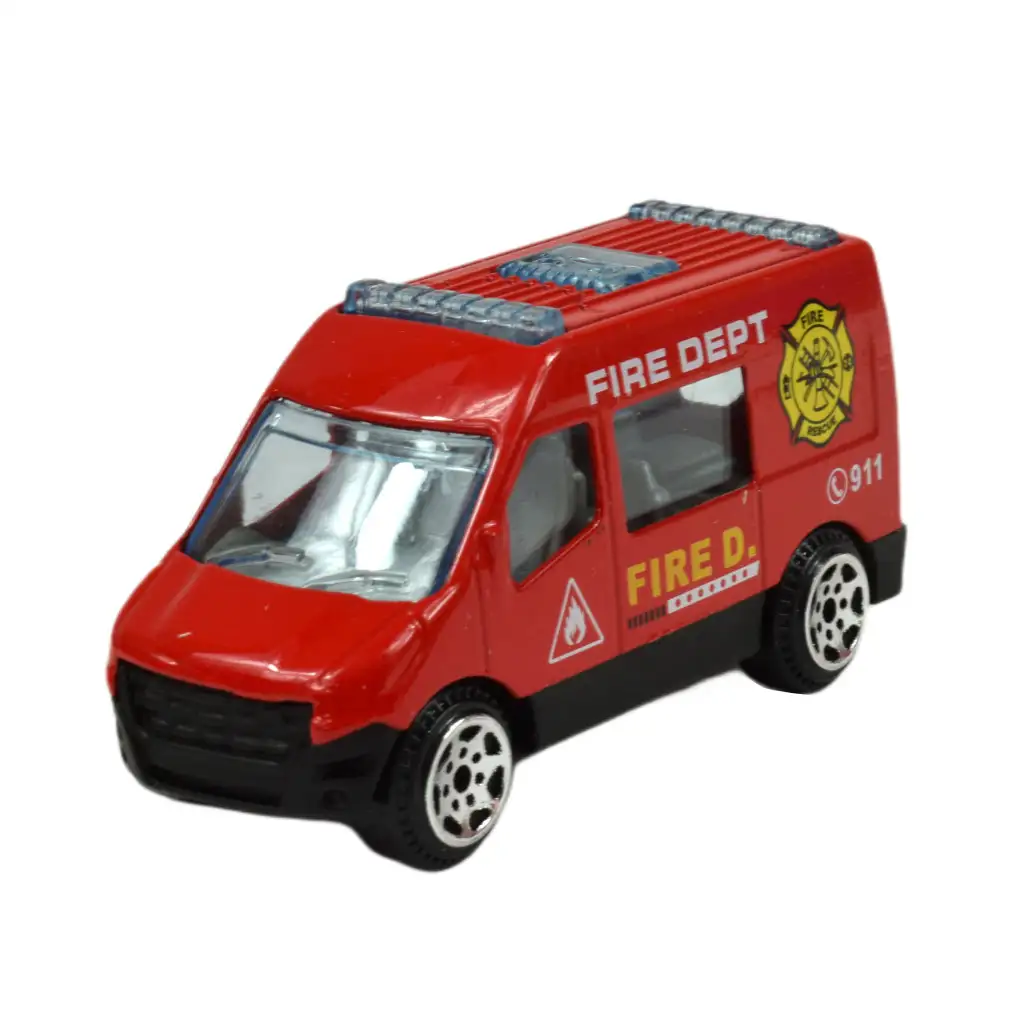 Fire Truck: Tűzoltósági jármű játékszett kiegészítőkkel kép 5