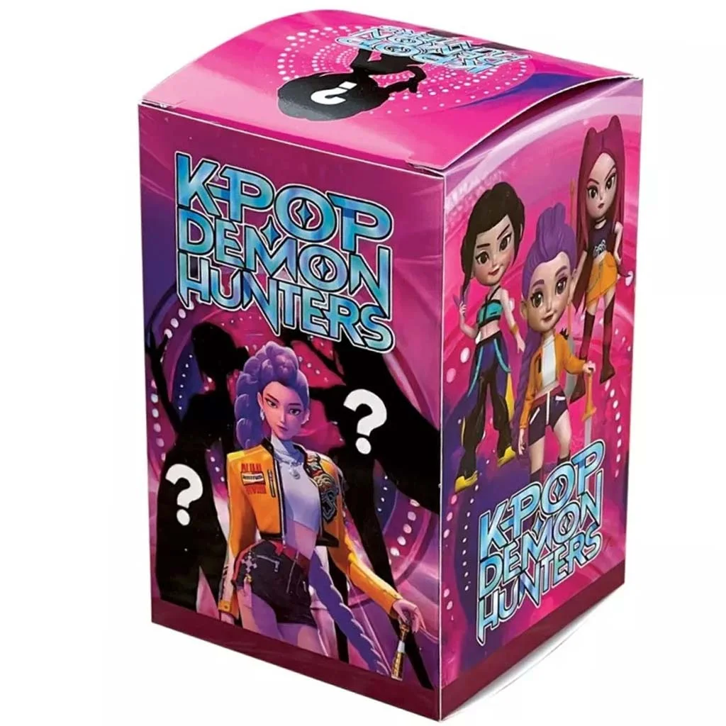 K-Pop Demon Hunters dobozos meglepetés figura kártyával