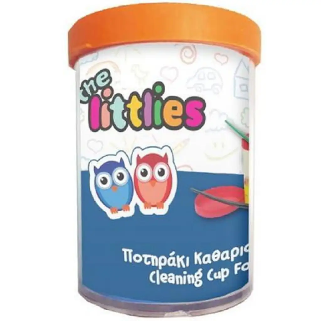 Kupakos ecsettisztító tégely