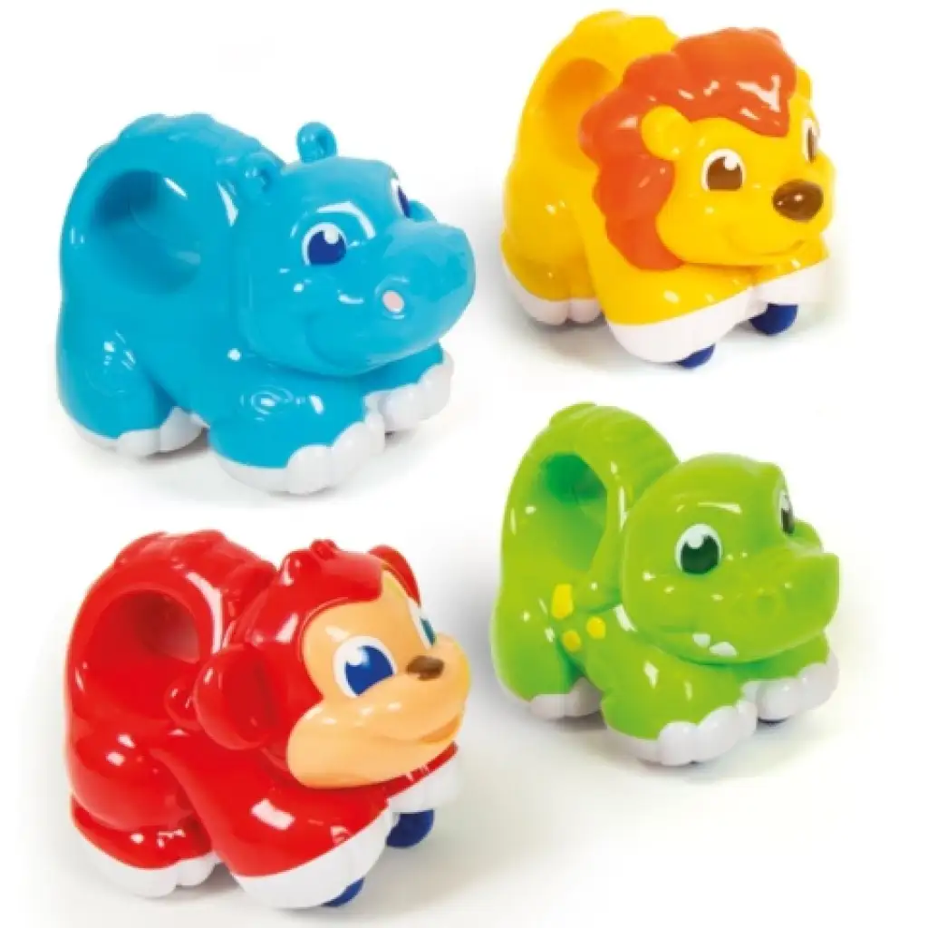 Run&Fun Baby felhúzható állatok - Clementoni