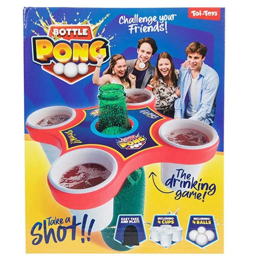 Bottle Pong Sörpong Party társasjáték