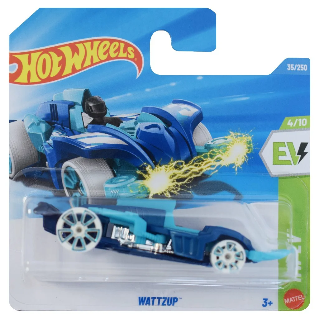 Hot Wheels: Wattzup kék kisautó 1/64 - Mattel