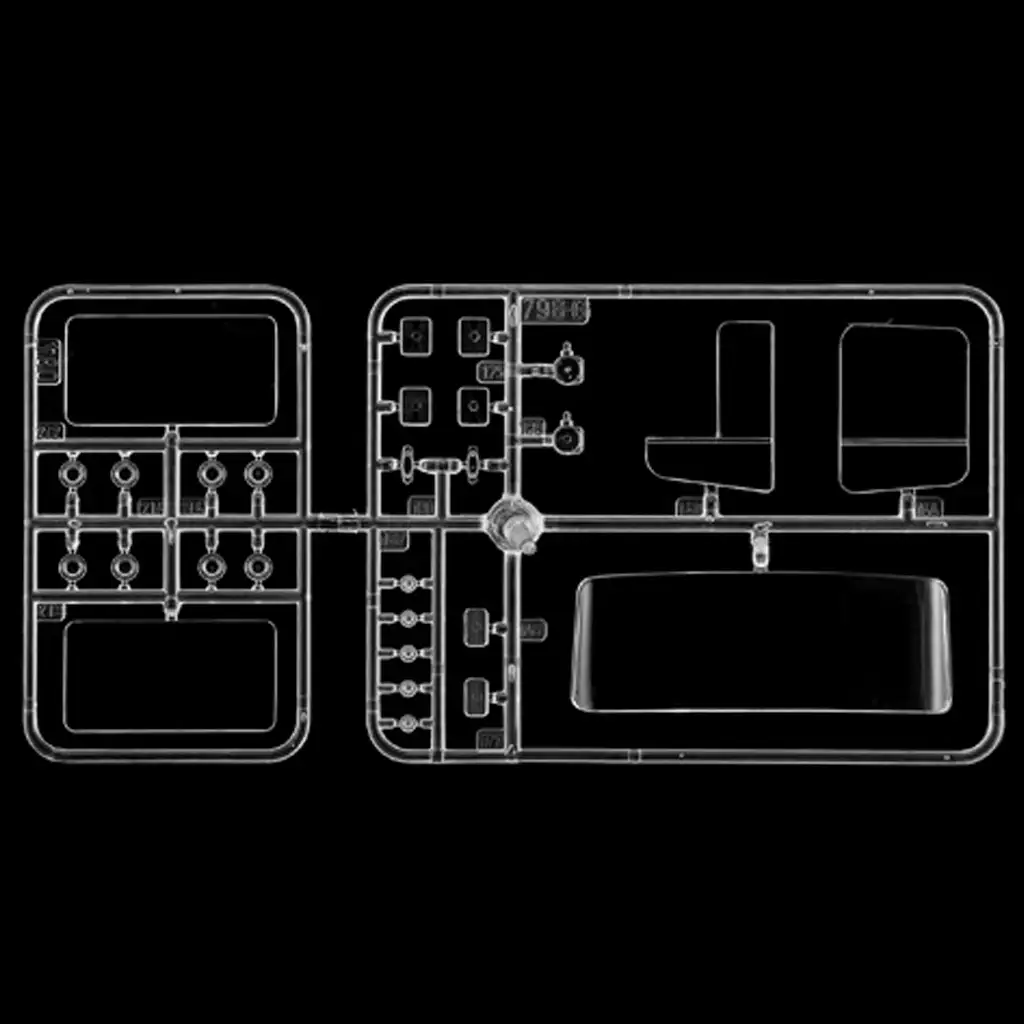 Italeri 1/24 American Superliner kamion makett kép 9