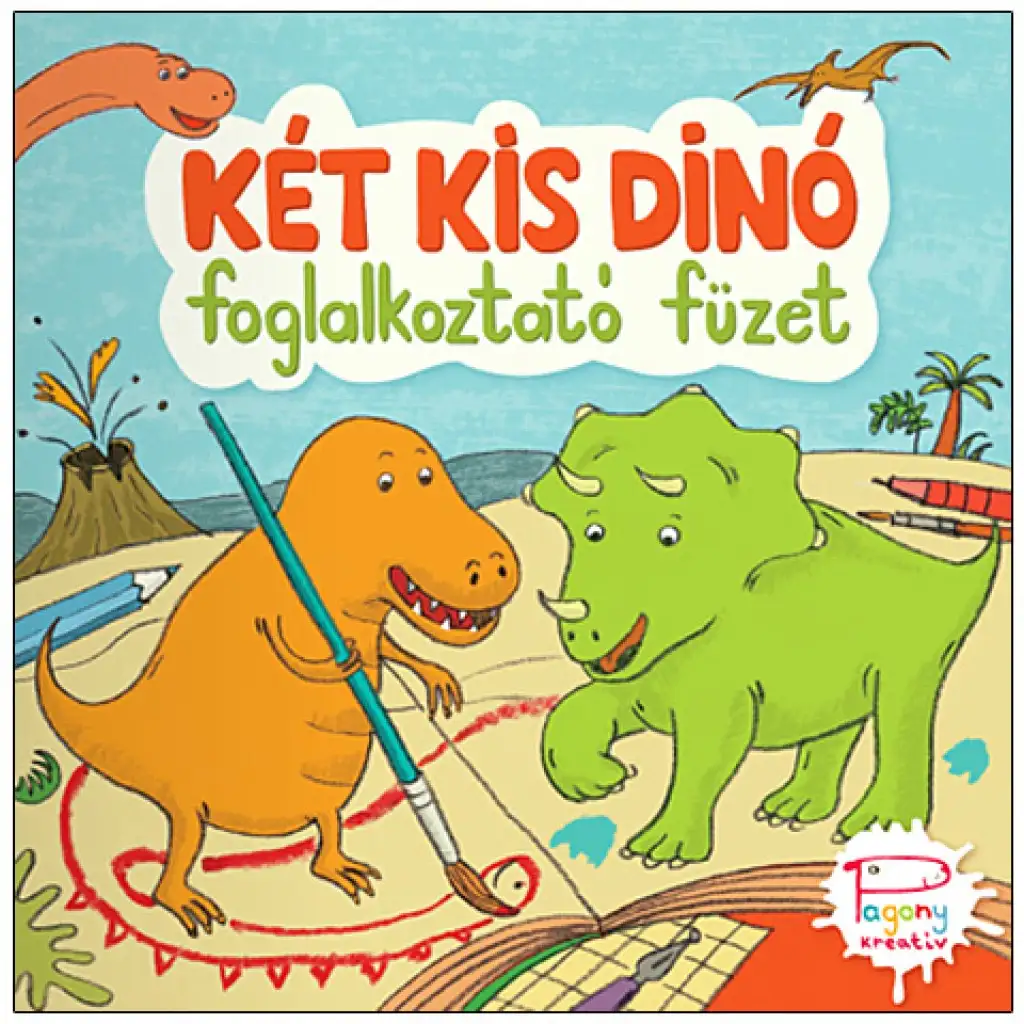 Két kis dinó foglalkoztató füzet - Pagony