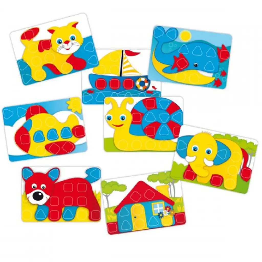 Quercetti: Pixel Baby óriás pötyikészlet kép 5