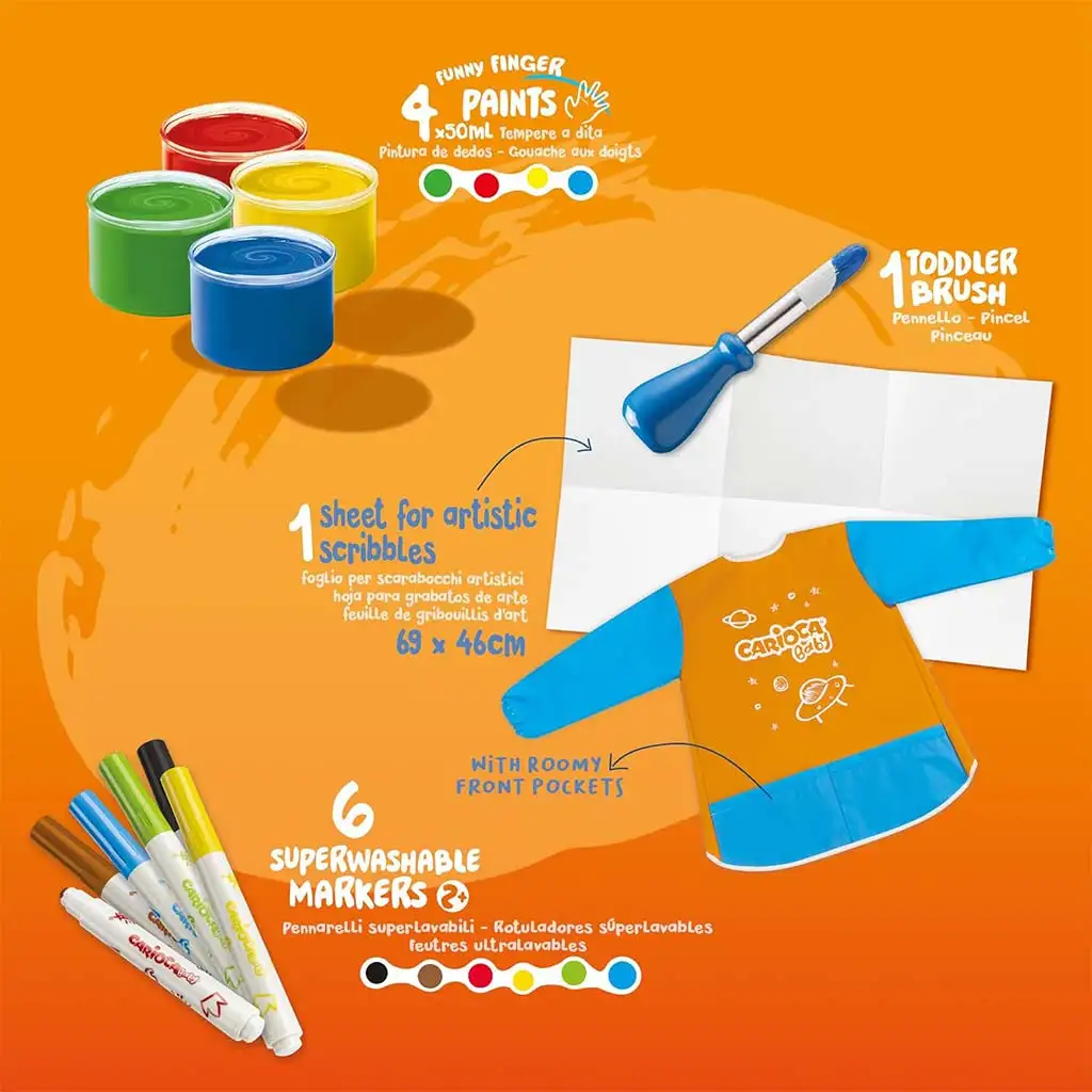 Baby színező 13db-os szett - Carioca kép 3