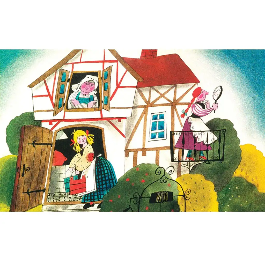 Grimm testvérek: Holle anyó diafilm