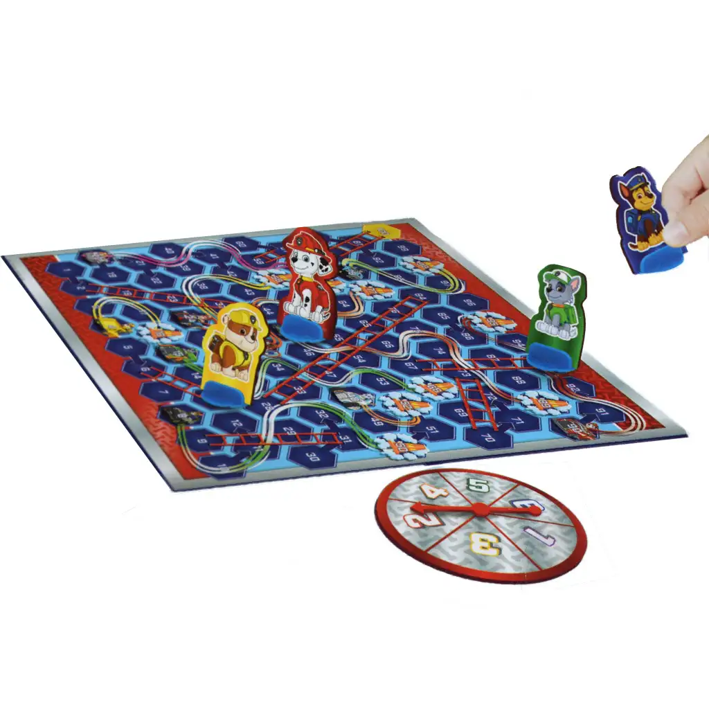 Mancs Őrjárat: Kígyók és létrák társasjáték - Spin Master kép 2