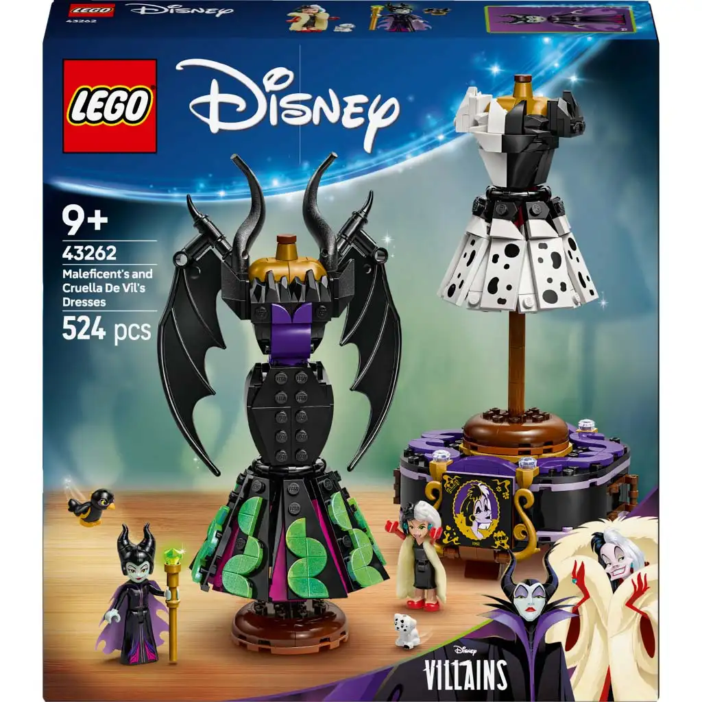 LEGO® Disney: Demóna és Szörnyella de Frász ruhái (43262)