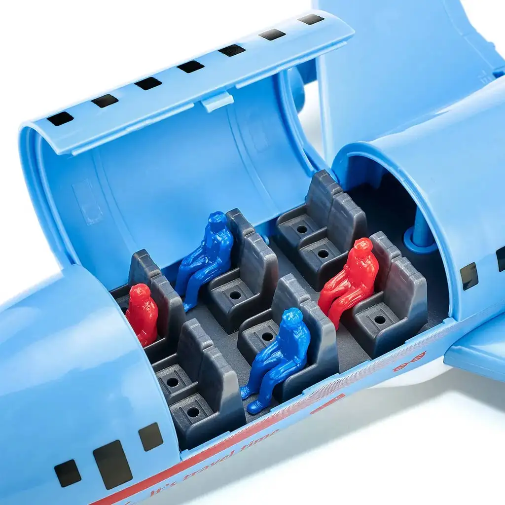 SIKU Kereskedelmi utasszállító repülőgép kiegészítőkkel 1/87 kép 4