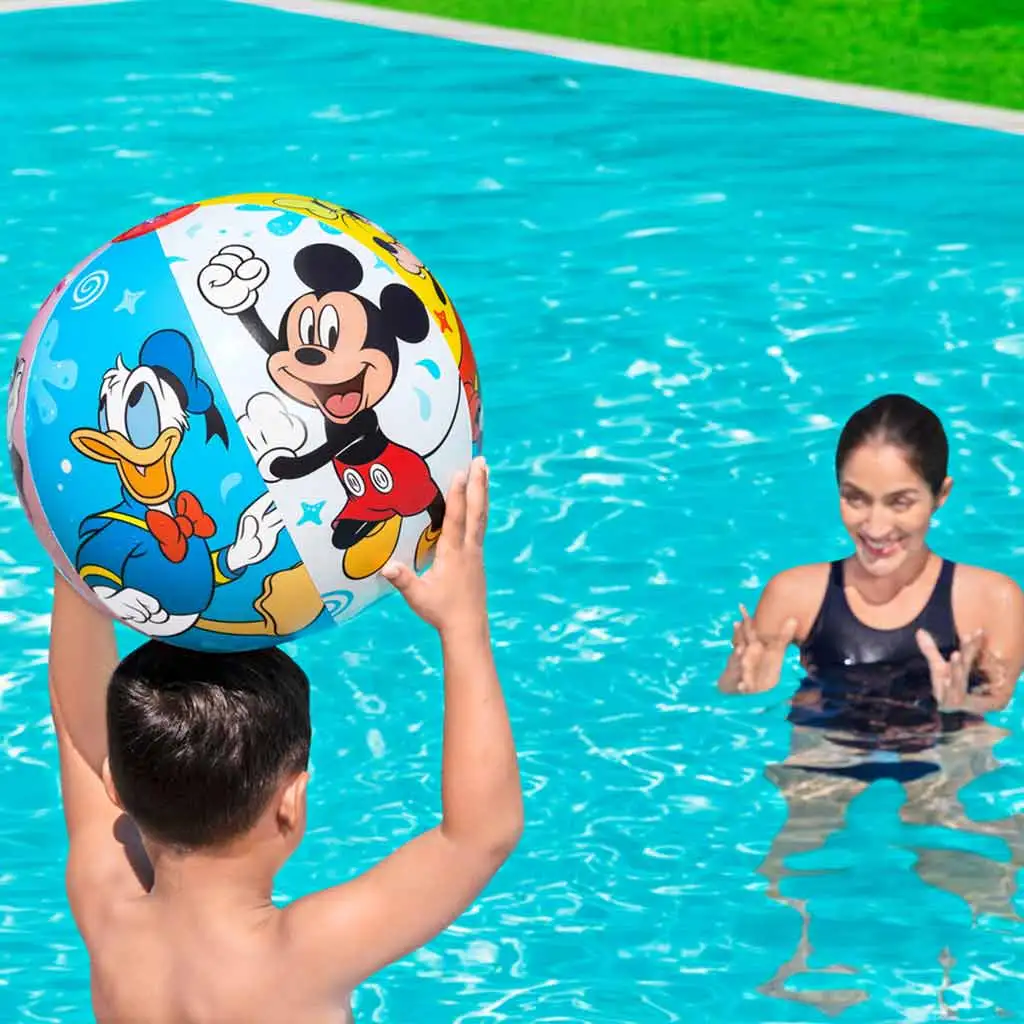 Bestway: Disney Junior® Mickey Egér strandlabda Ø 51cm kép 4
