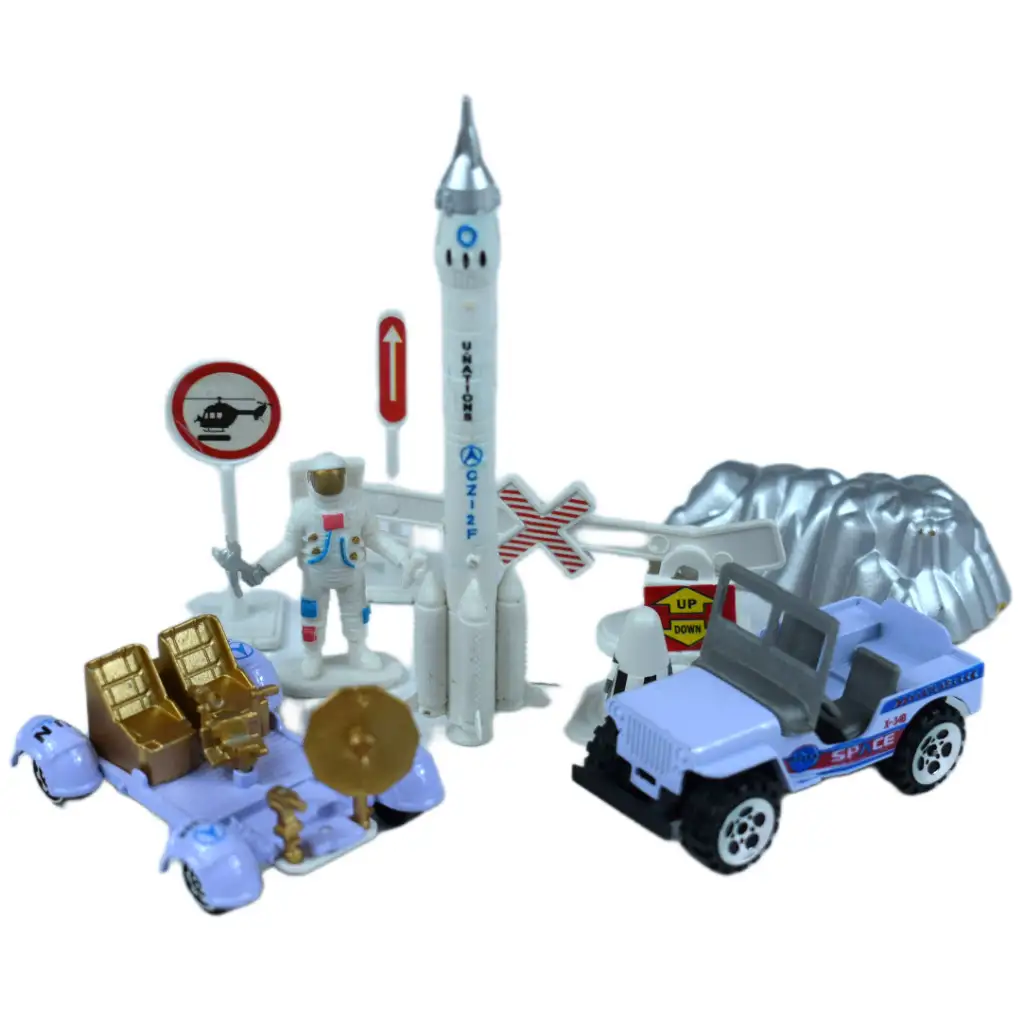 Space Team: Űr játékszett járművekkel és kiegészítőkkel többféle változatban 1db kép 6
