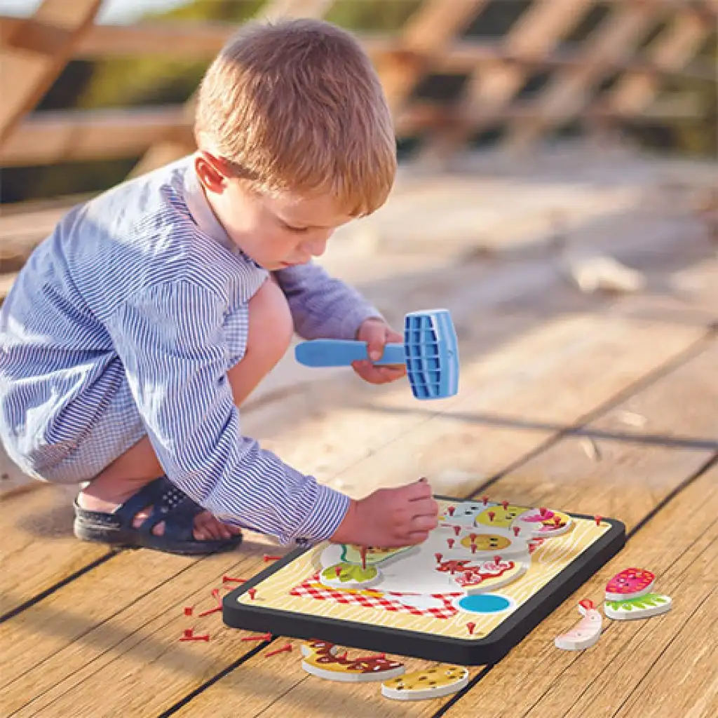 Quercetti: Play Creativo Tap Tap ételek kreatív játék kép 3