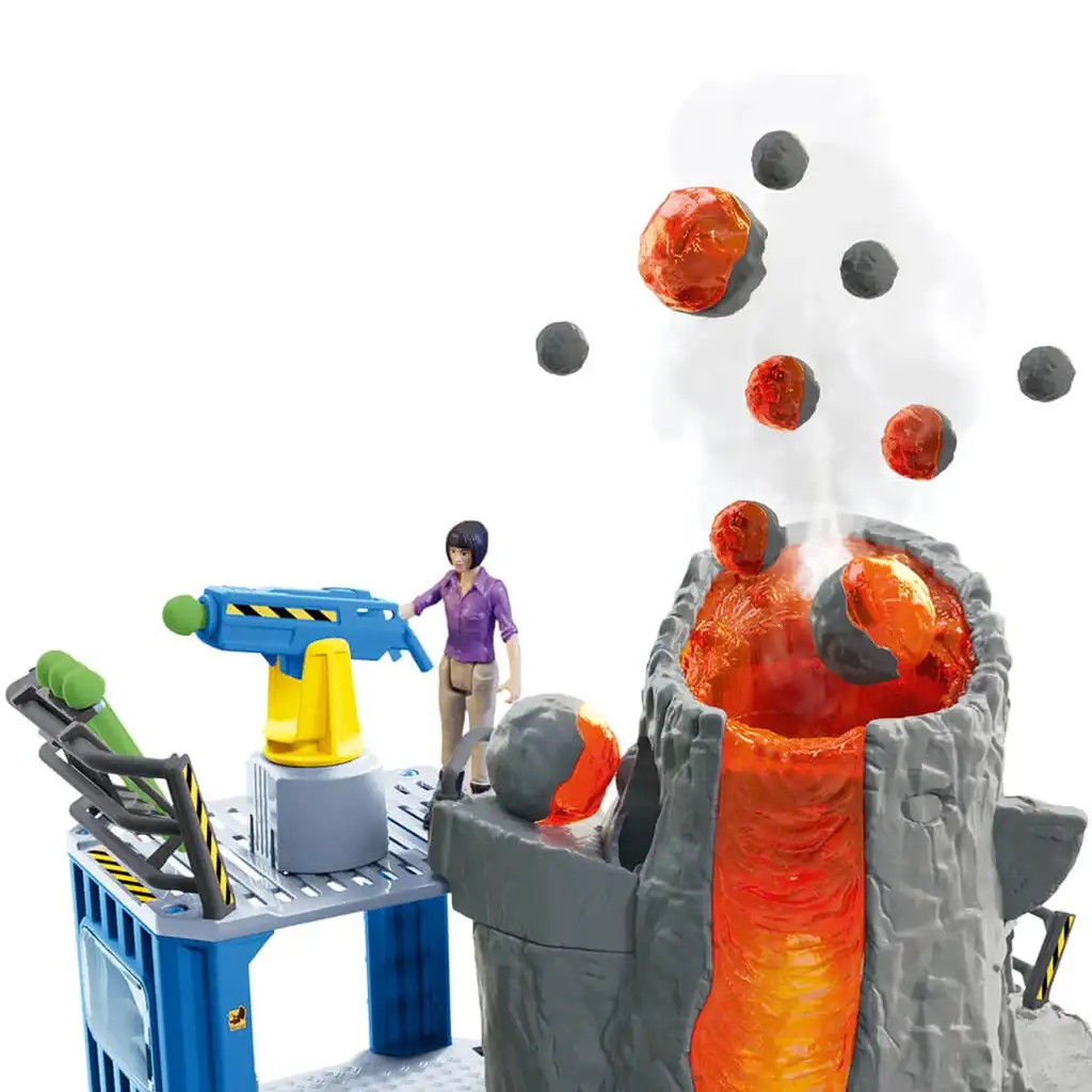 Schleich: A nagy vulkánexpedíció dinoszauruszokkal játékszett (42564) kép 4