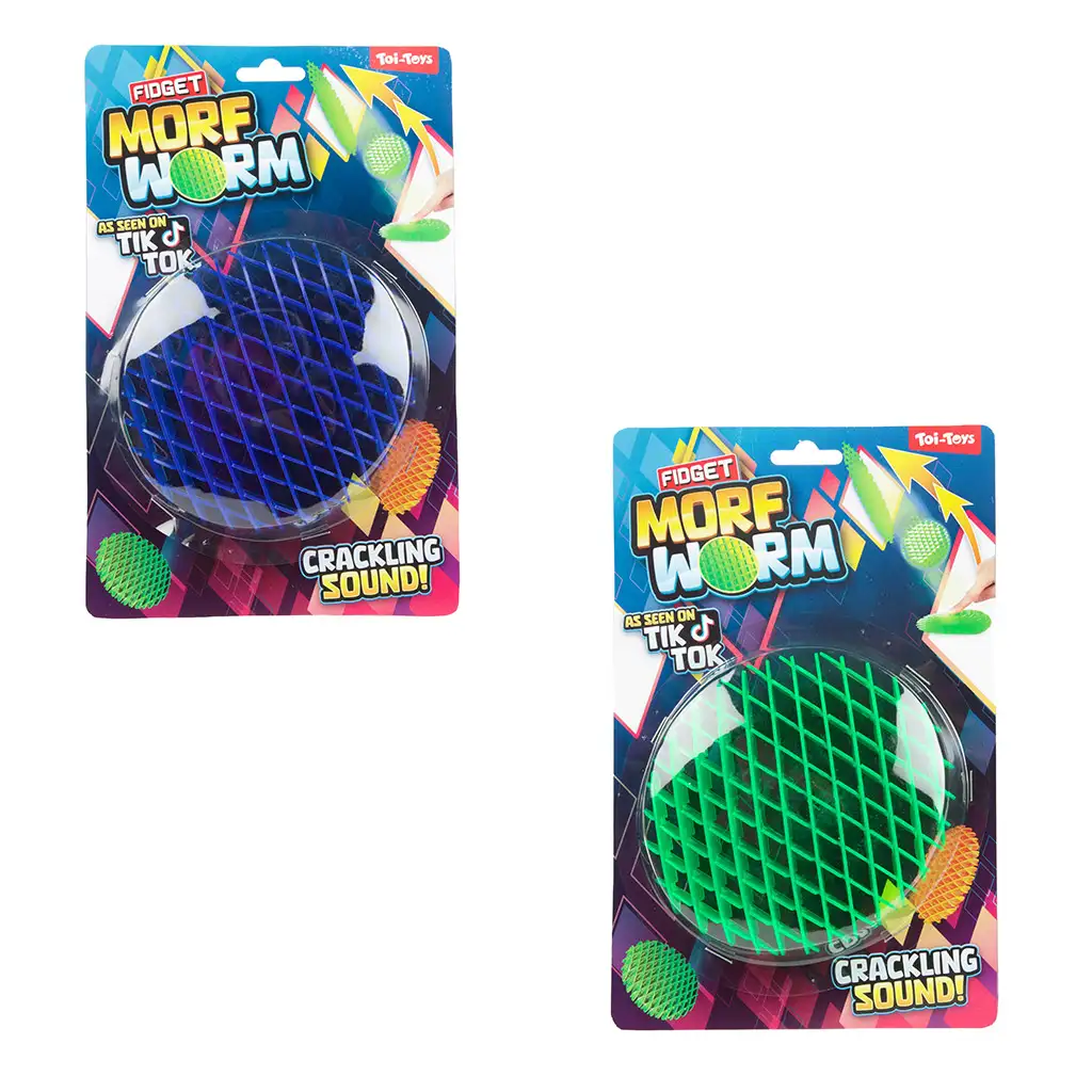 Morf Fidget Worm stresszoldó játék többféle változatban 1db kép 2