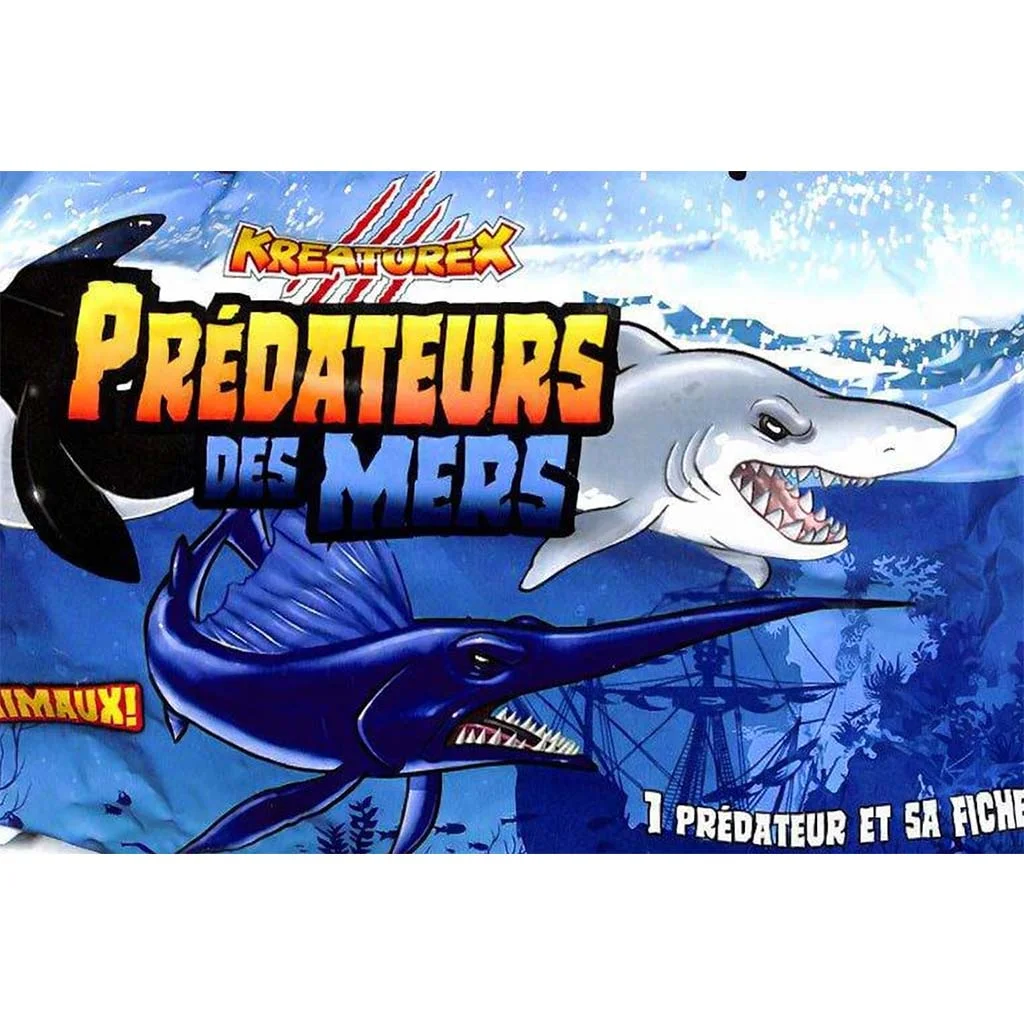 Nyújtható víz alatti ragadozó meglepetés állatfigurák