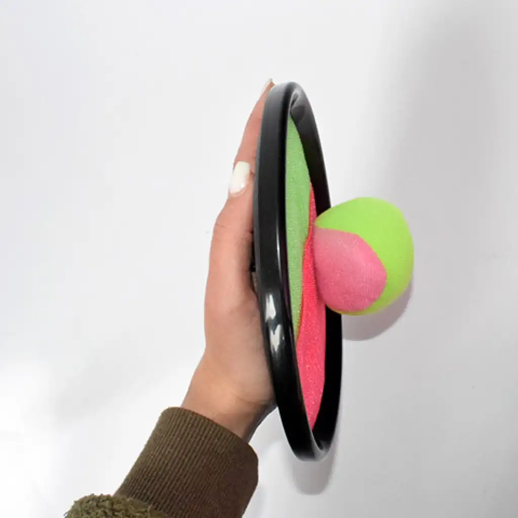 Catch Ball színes ügyességi játék szett labdával kép 4