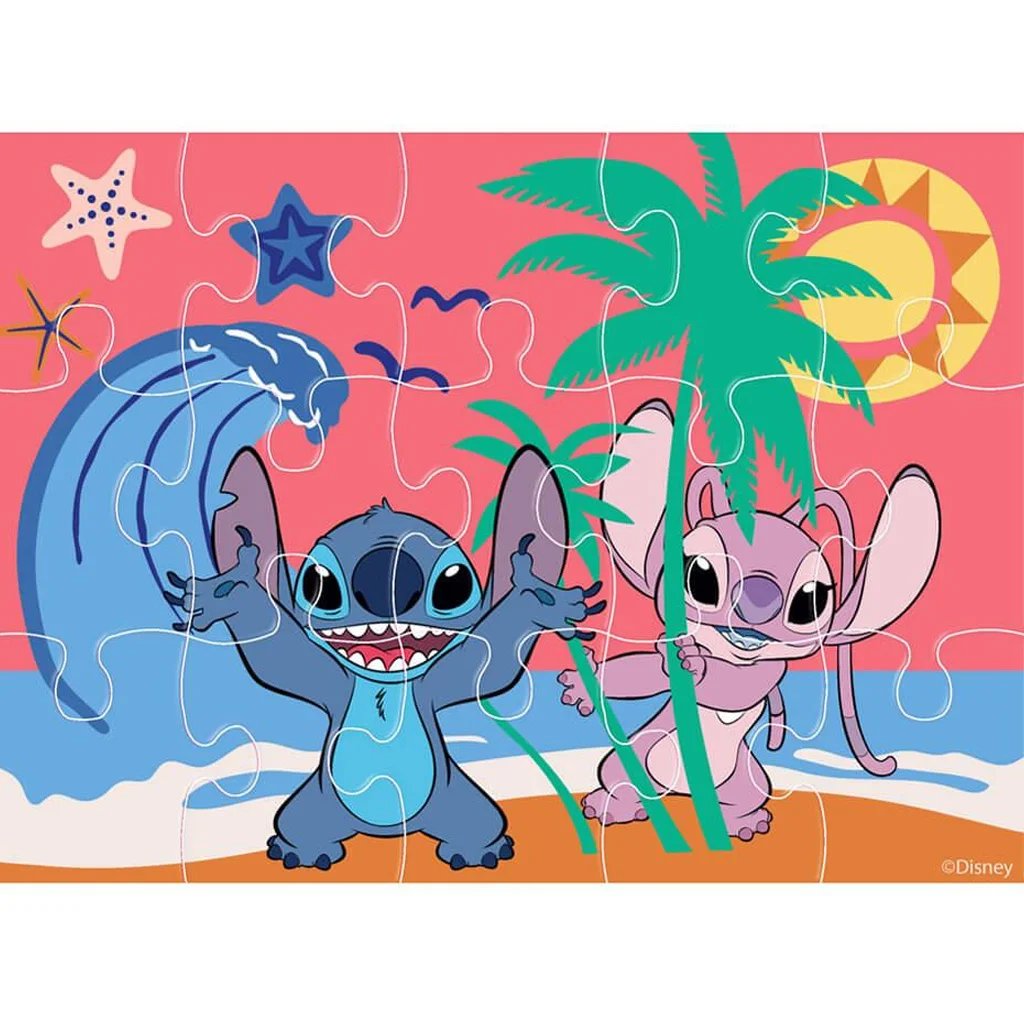 Luna: Stitch 4az1-ben puzzle szett kép 3